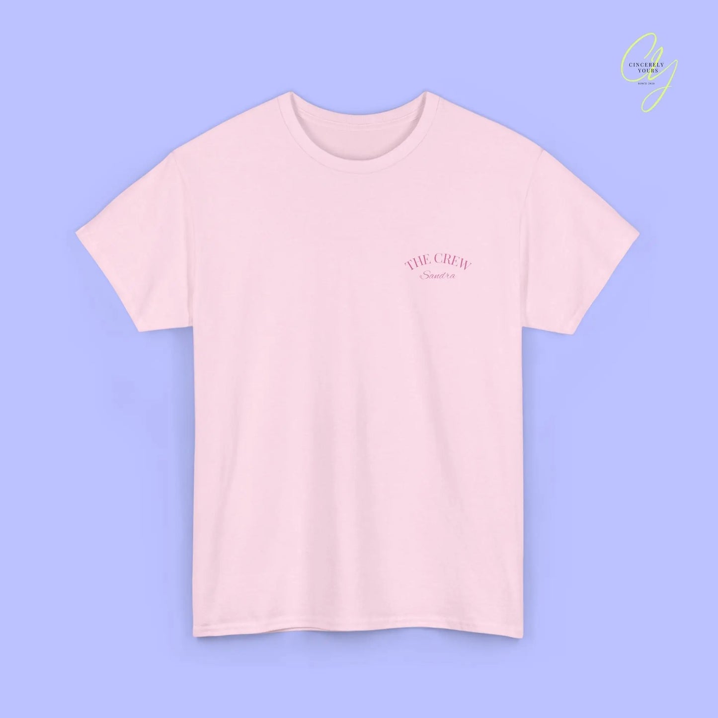 Old Money Bachelorette Party Tee — 'Bride’s Squad' Martini Bach Crew Shirt (Customizable) - Cincerely Yours
