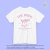 Old Money Bachelorette Party Tee — 'Bride’s Squad' Martini Bach Crew Shirt (Customizable) - Cincerely Yours