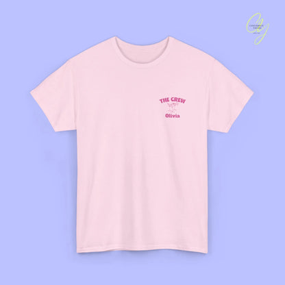 Old Money Bachelorette Party Tee — Die Lage ist besäufniserregend (Customizable) - Cincerely Yours