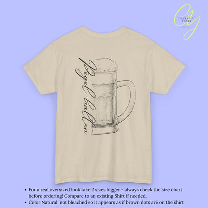 Party Shirt Bierkrug — Pegel halten (Customizable) - Cincerely Yours