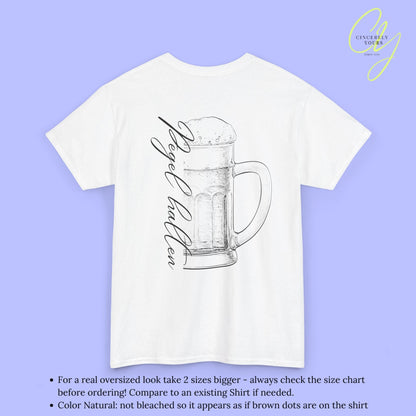 Party Shirt Bierkrug — Pegel halten (Customizable) - Cincerely Yours