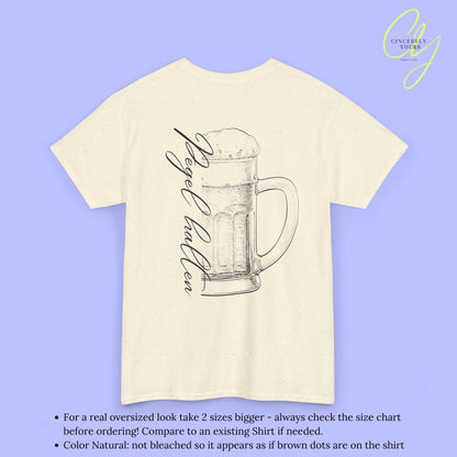 Party Shirt Bierkrug — Pegel halten (Customizable) - Cincerely Yours