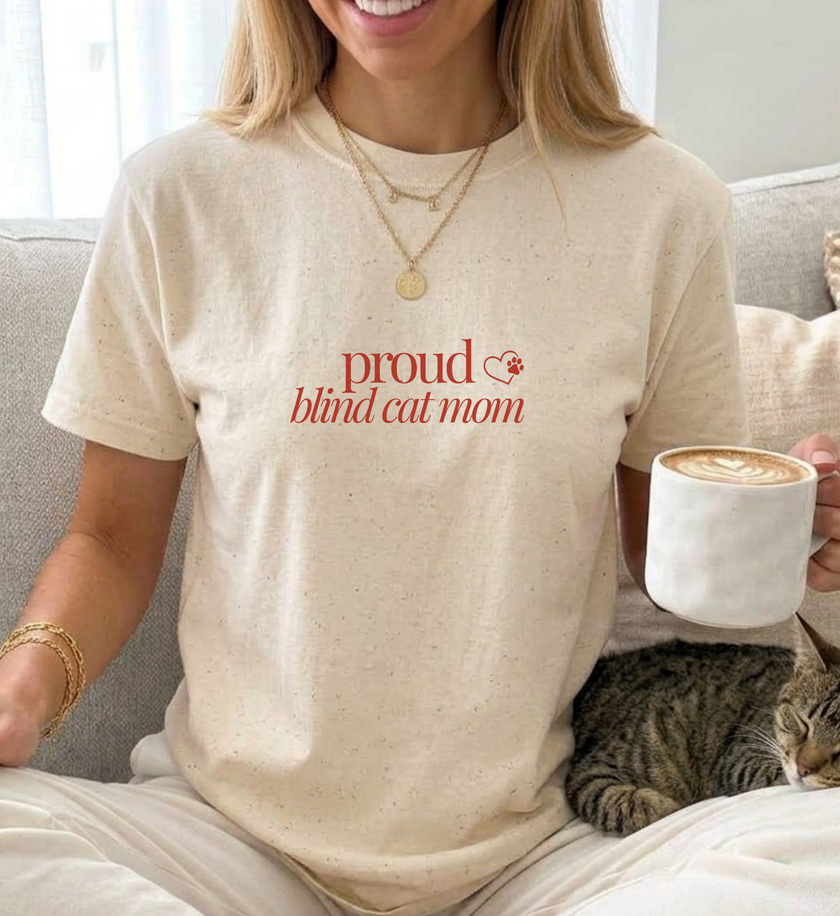 Cat Shirt | Proud Blind Cat Mom
