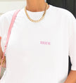Retro Casino Bachelorette Party Shirt Lucky in Love für den Vegas Girls Trip 2026 aus weicher Baumwolle von Cincerely Yours