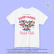 Saufi Saufi Social Club Party Shirt — Malle Bier Maus Flamingo Crew (Customizable) - Cincerely Yours