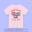Saufi Saufi Social Club Party Shirt — Malle Bier Maus Flamingo Crew (Customizable) - Cincerely Yours