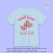 Saufi Saufi Social Club Party Shirt — Pink Flamingo Bierkrüge (Customizable) - Cincerely Yours