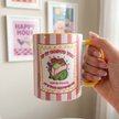 self love mug custom motivation mug gift frog 90s style if it costs your peace